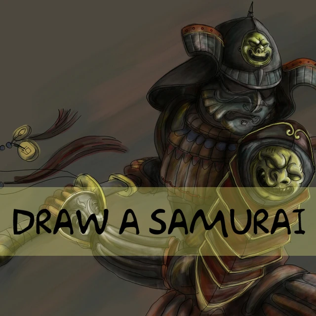 Samurai drawing contest