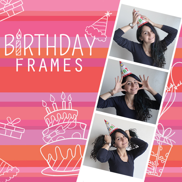 birthday frames package