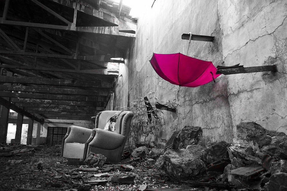 color splash with black and white