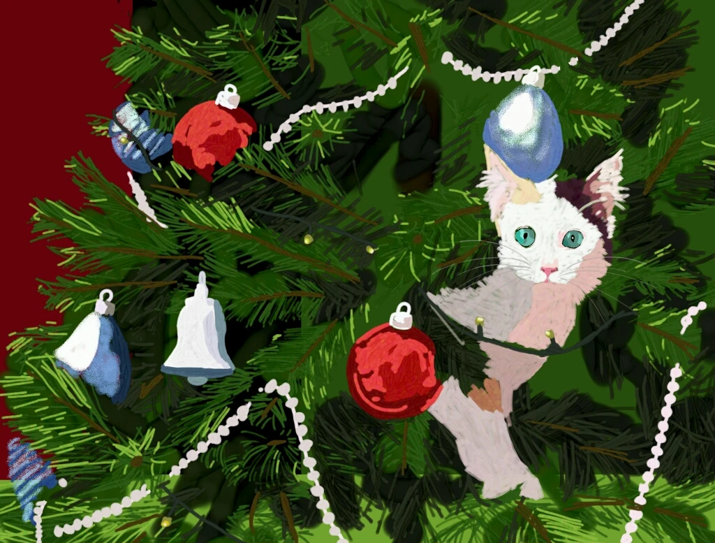 Christmas tree drawing contest winners