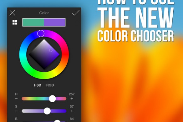 Tutorial: How to Use the New Color Chooser - Create + Discover with PicsArt