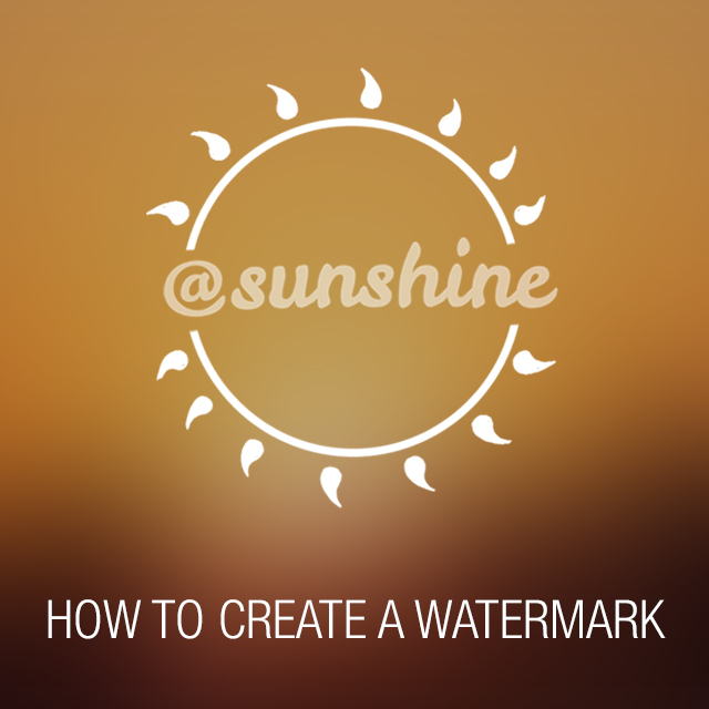 How To Create Your Own Watermark Using Picsart Create Discover