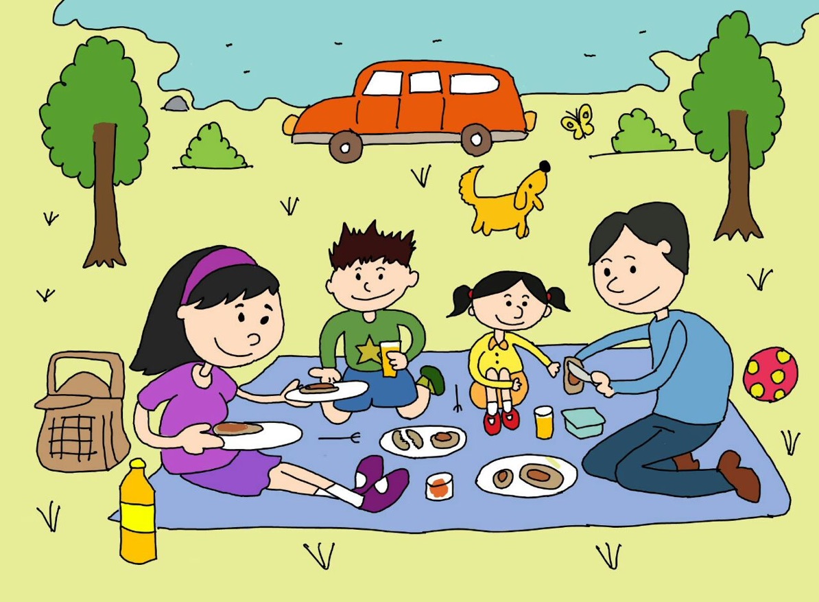 Great How To Draw A Picnic Scene Step By Step Check it out now