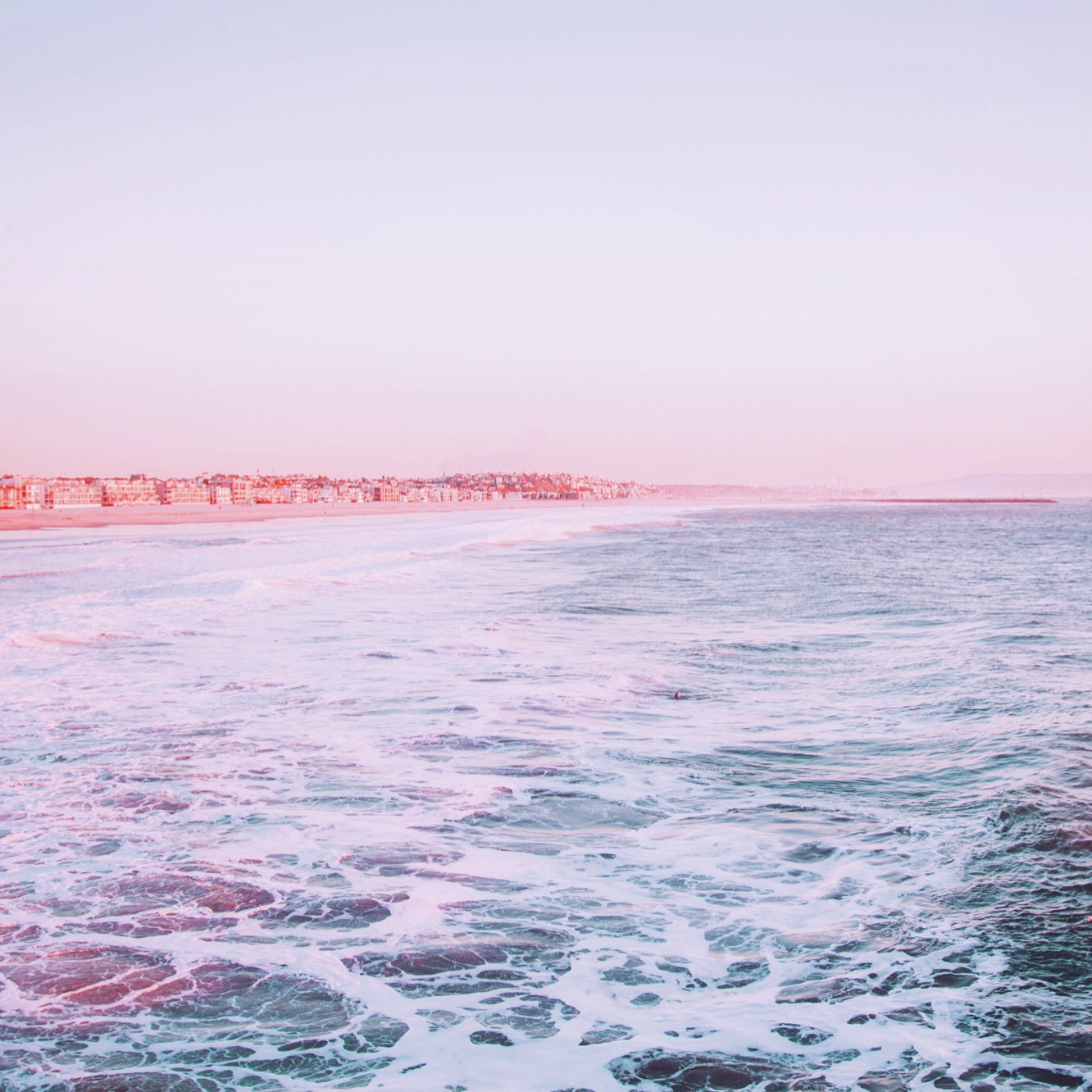 candy minimalism beach photos