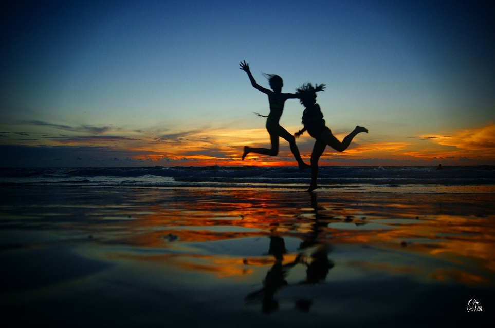 beach photography sunset