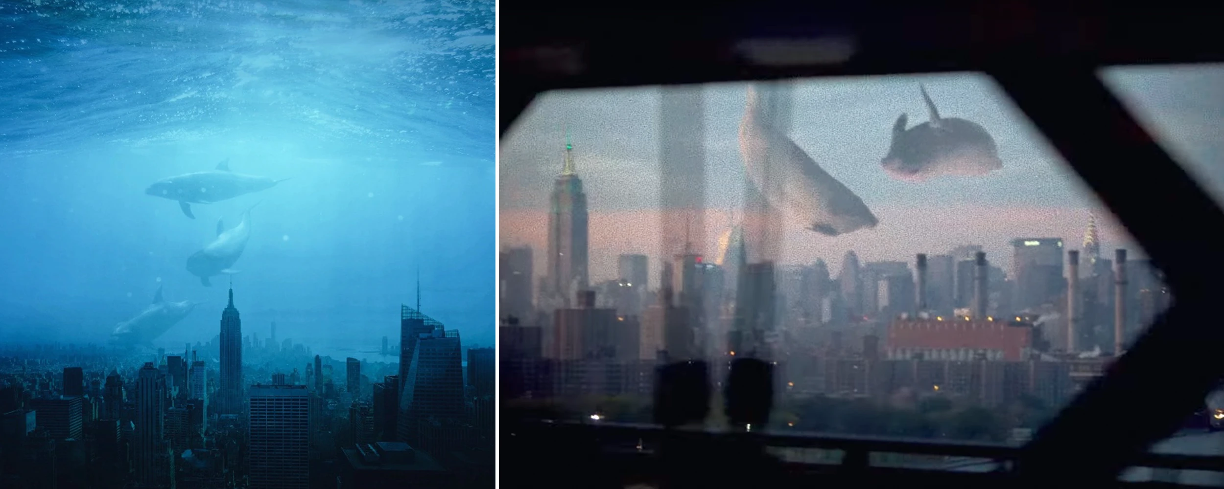 Left by @smwallday on PicsArt; Right from Coldplay's Up & Up music video 