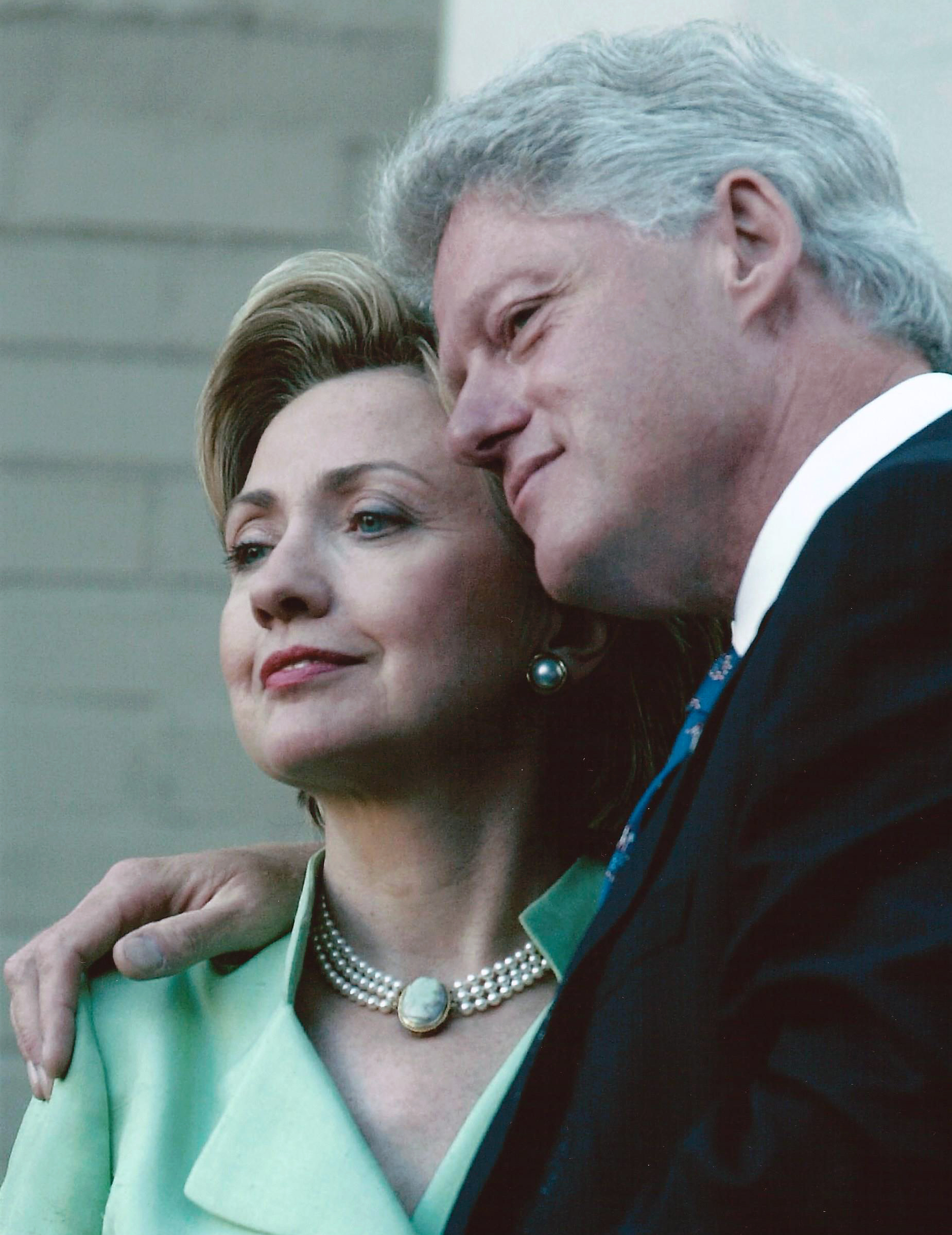 Bill and HIllary Clinton - Photo by Joyce Naltchayan Boghosian