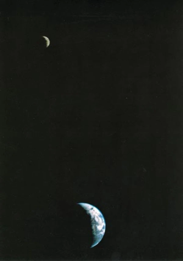 Earth and Moon - NASA Space Photos