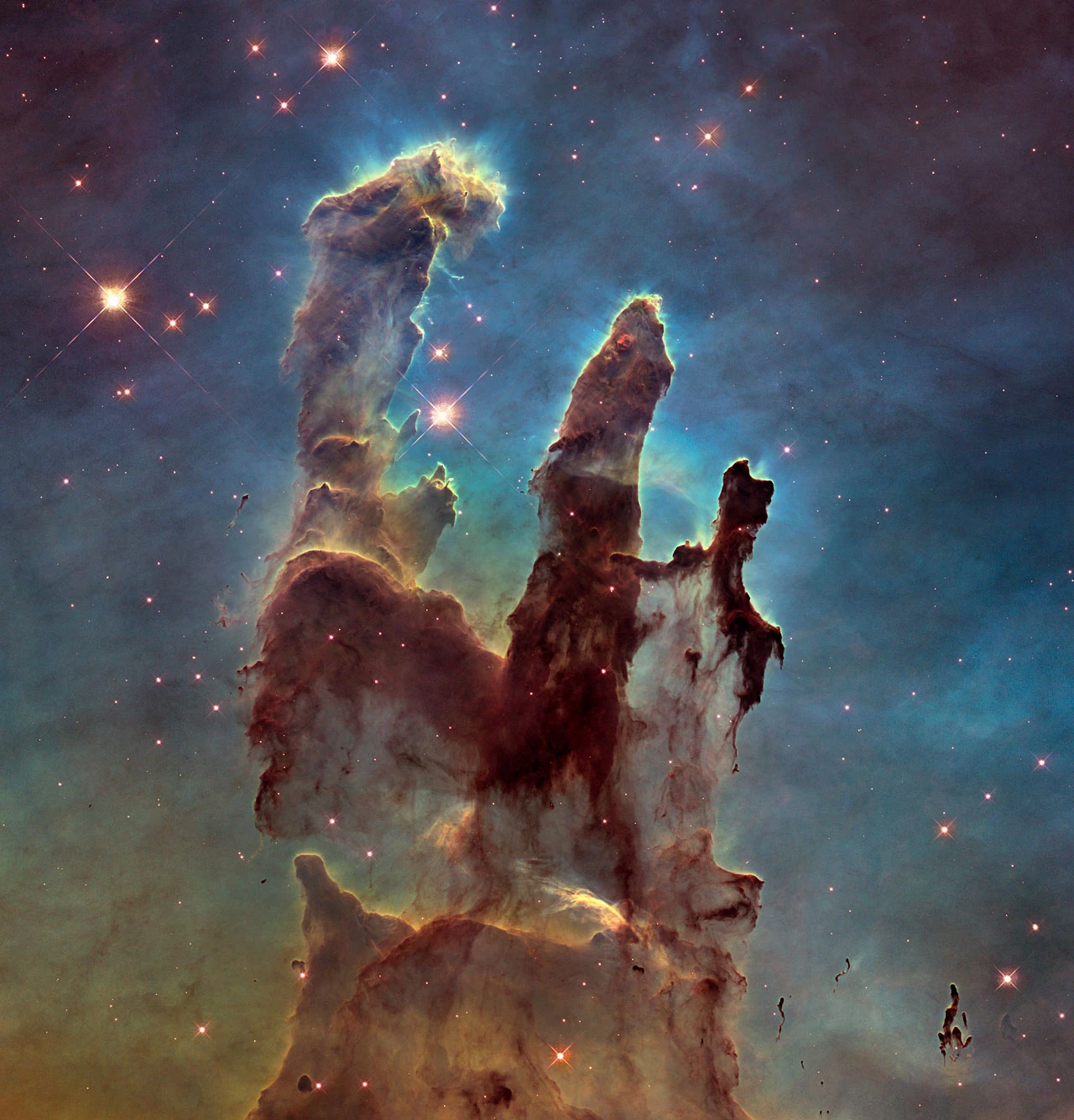 The Eagle Nebula’s Pillars of Creation - NASA Space Pictures
