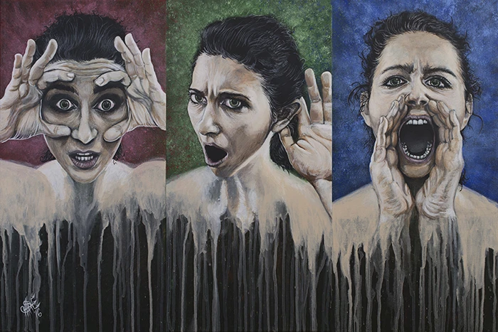 All Evils Painting by Shane Izykowski