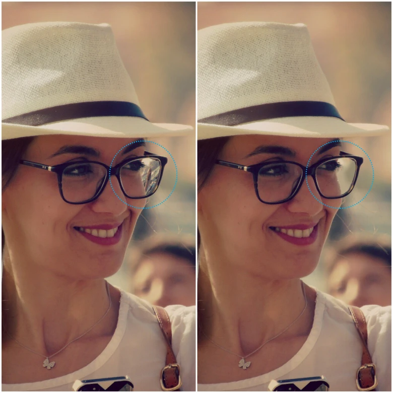 Double Exposure in Glasses Photo Editing