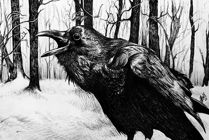 Ravenous Painting by Shane Izykowski