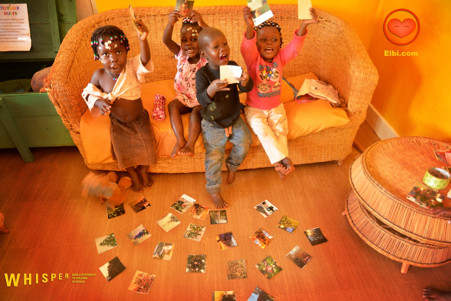 Whisper Charity, Uganda - Courtesy of Elbi