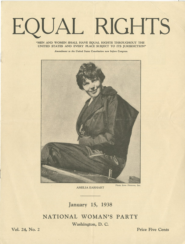 Amelia Earhart Women's Rights