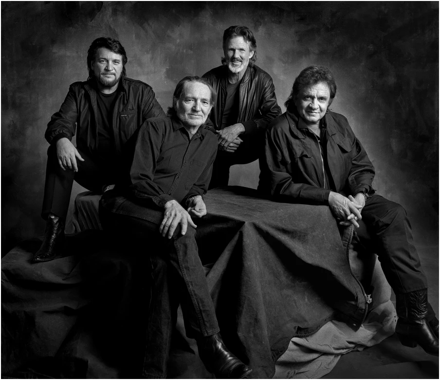 The Highwaymen, Historic Photos of the Opry by Jim McGuire - PicsArt Blog