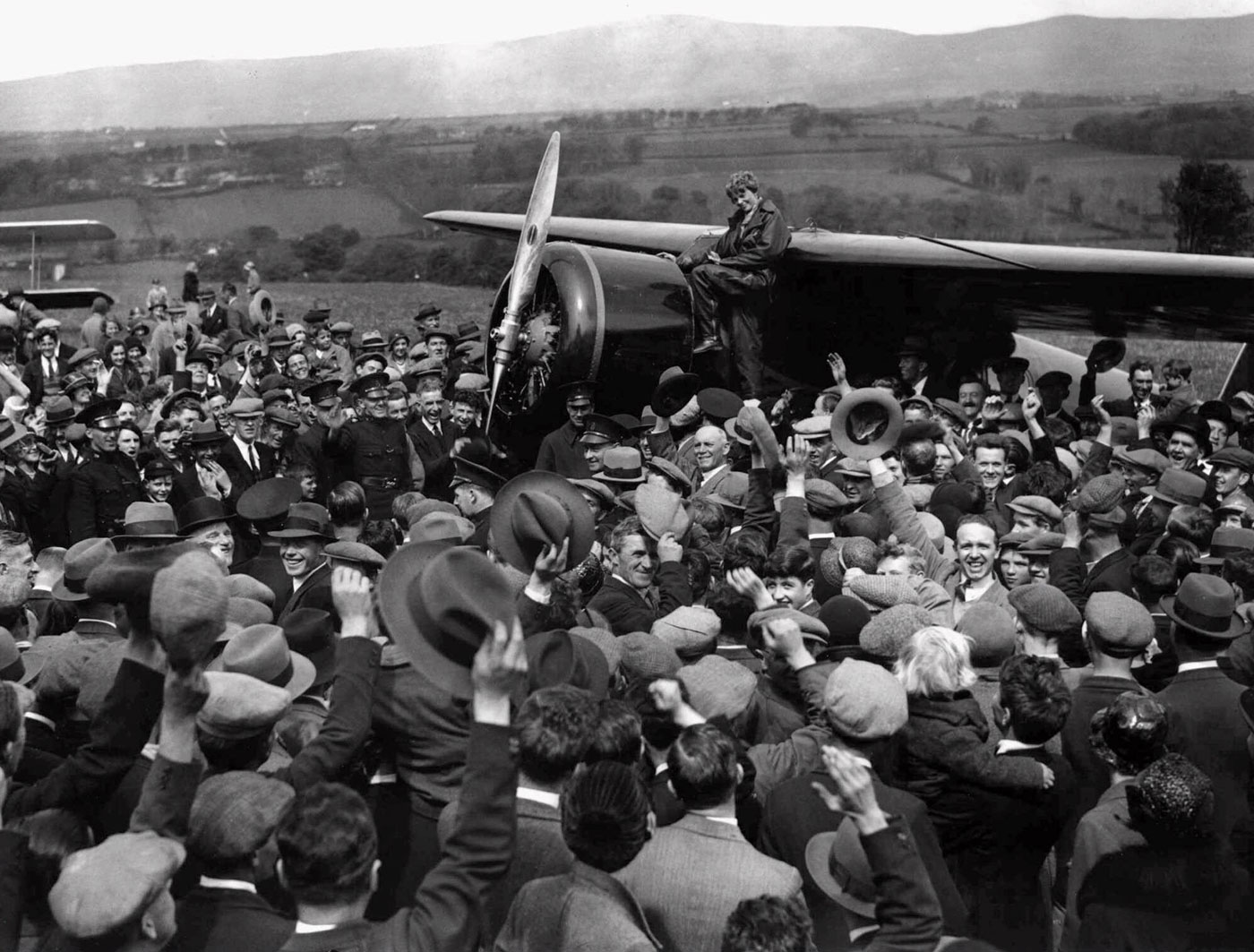 Amelia Earhart Landing in Ireland