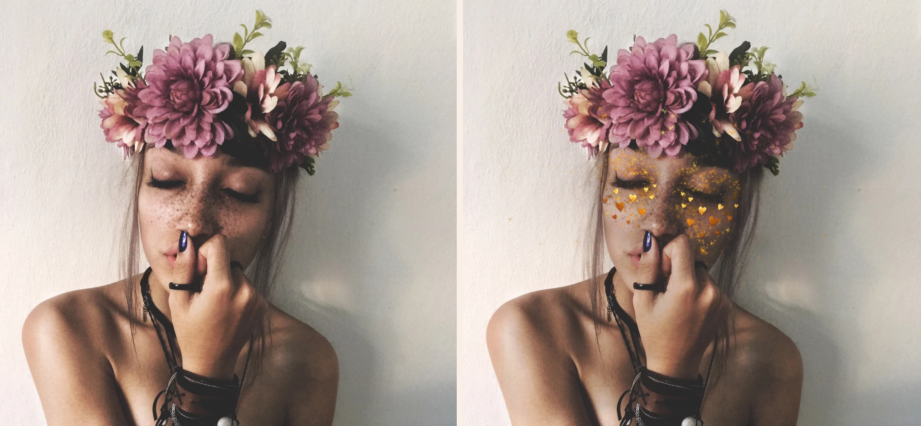 Glitter Eyes Makeup Hacks - PicsArt Picture Editor