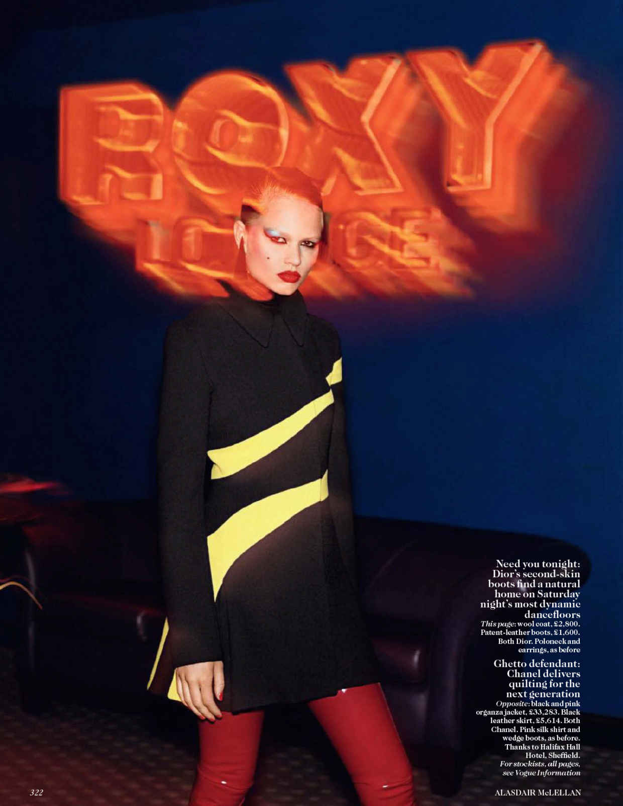 Anna Ewers in No Debutante by Alasdair McLellan for Vogue UK, September 2015
