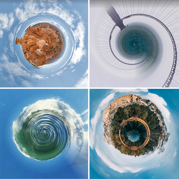 Tiny Planet Photo Effects PicsArt