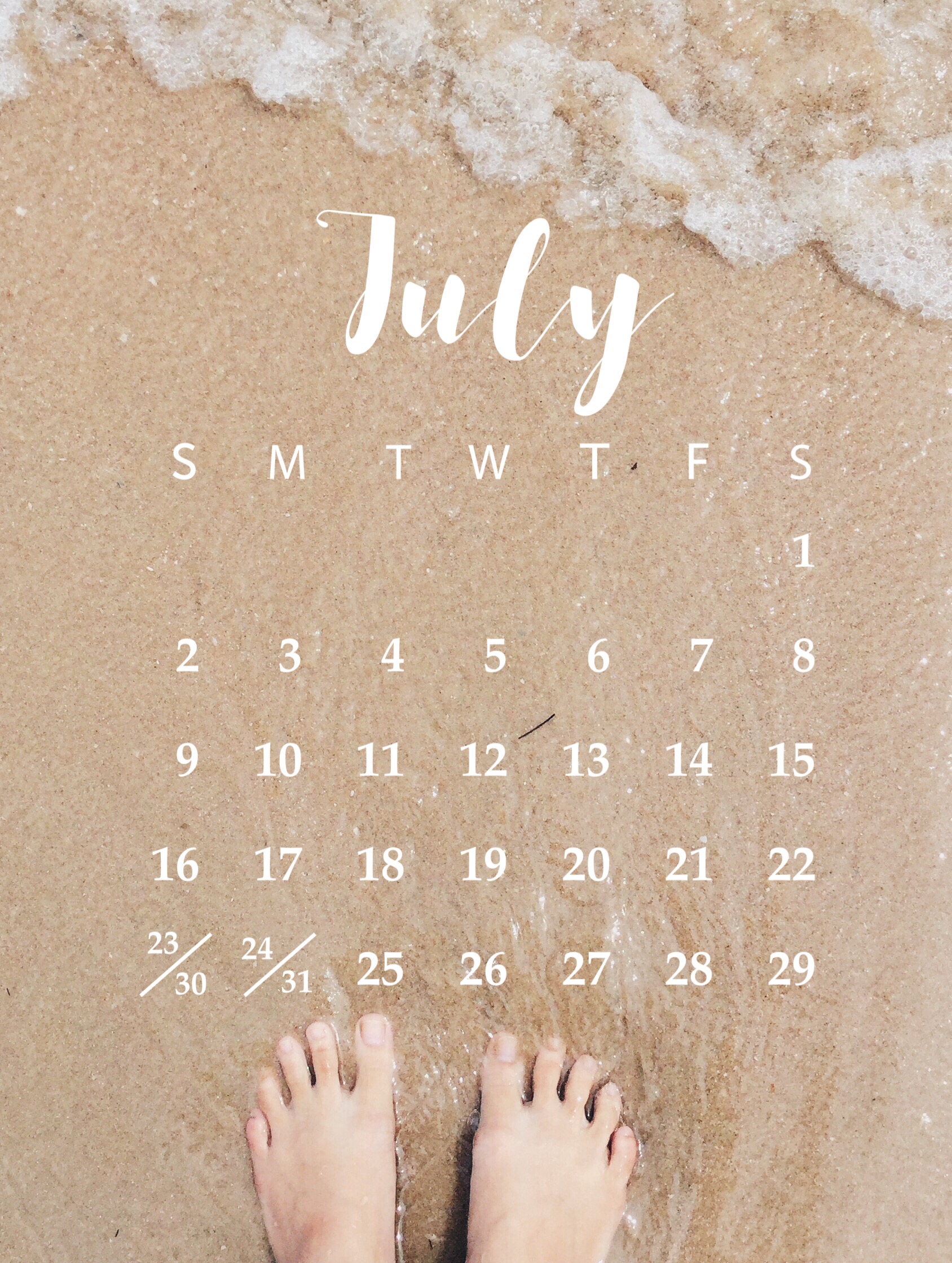 Custom Calendars made with the PicsArt Photo Editor and Collage Maker