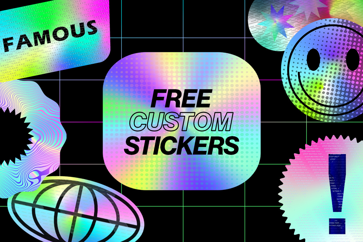 Create custom stickers