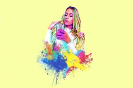 How to Use PicsArt to Make Your New Watercolor Splash Profile Picture