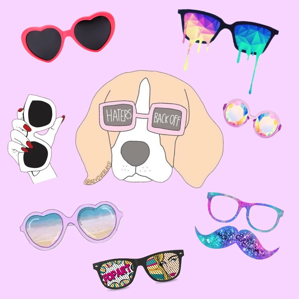 free sunglasses stickers on picsart