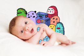 This Easy Drawing Tutorial Shows You How to Make Your Baby Photos EVEN Cuter