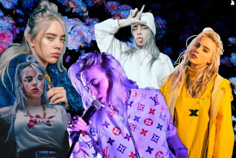 Billie Eilish fan art debut album