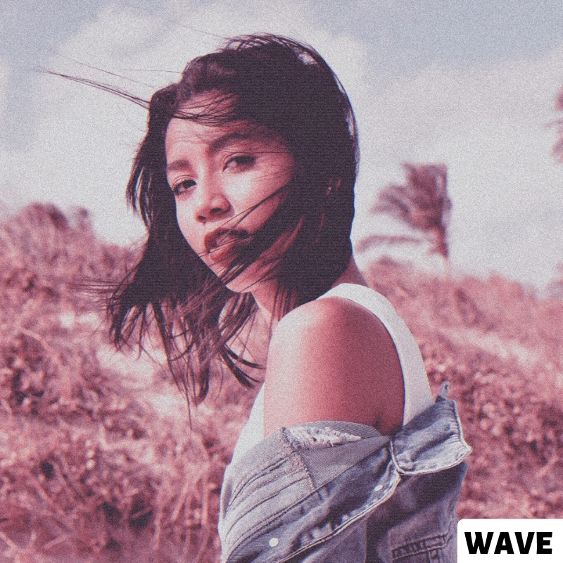 Wave effect by PicsArt