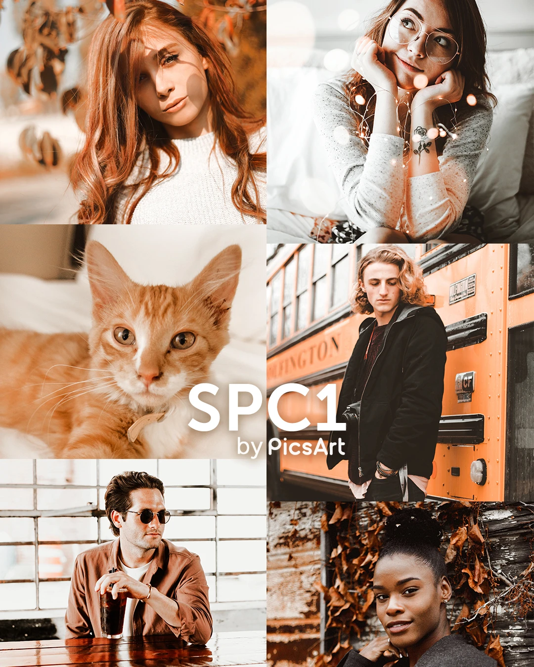 Fall Photo Filter Collage