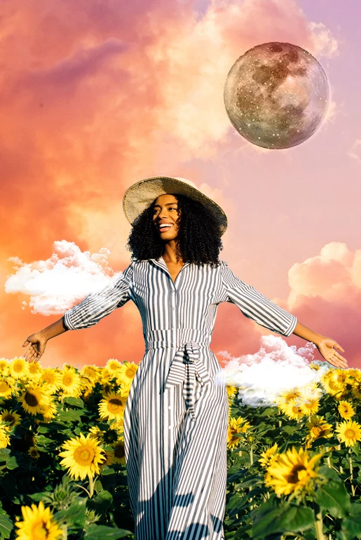 Change sky made with photo editing app