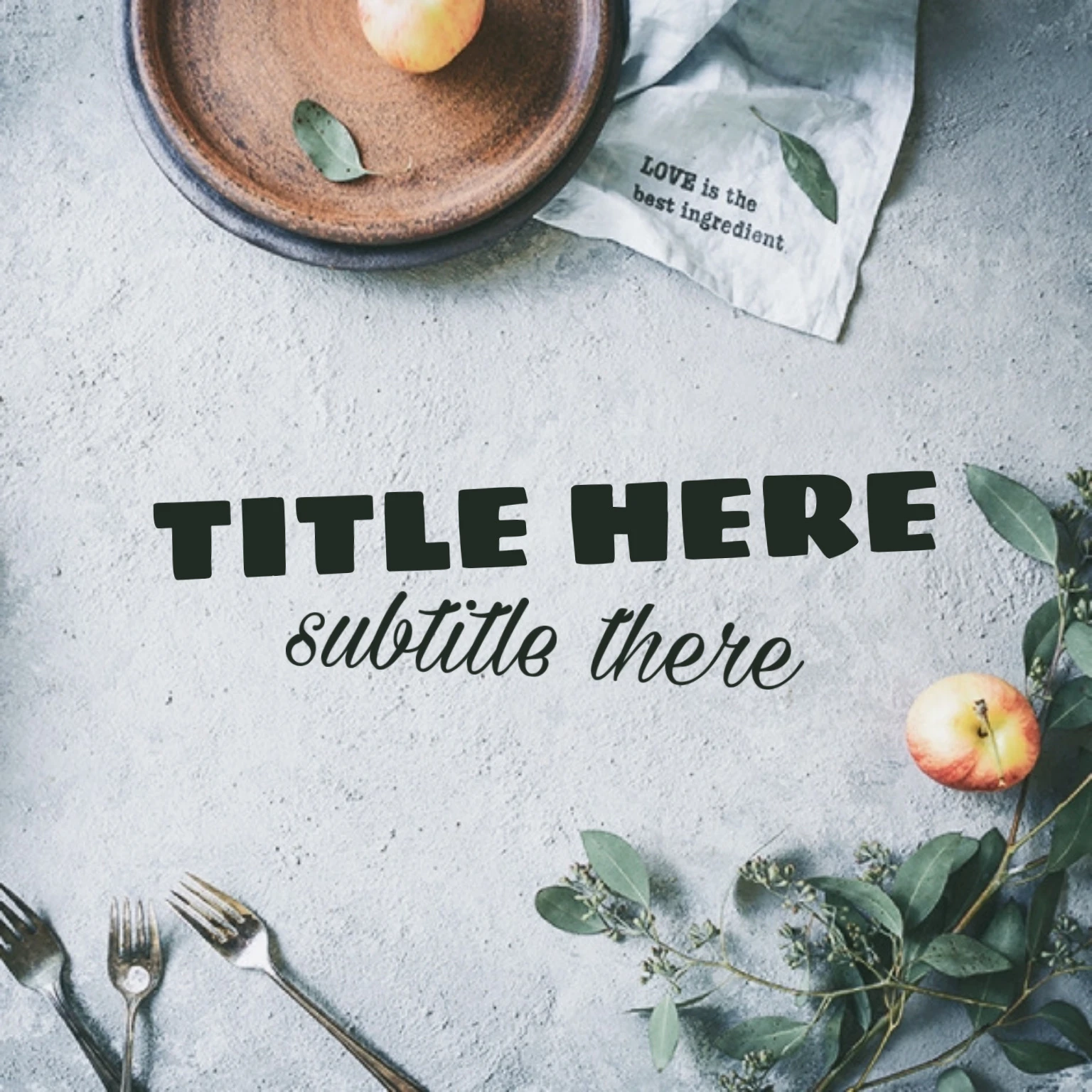 Font pairing subsection