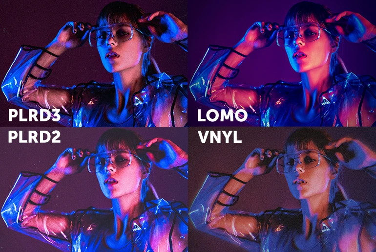 Vintage photo effects