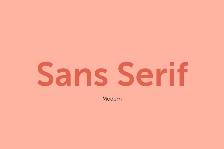 example of sans serif