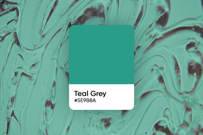 Teal grey color code
