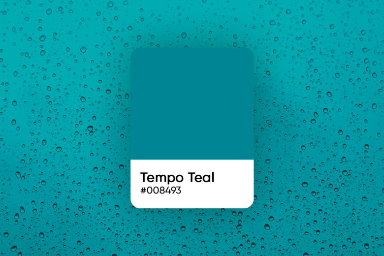 Tempo teal color code
