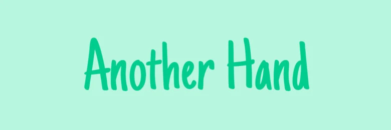Another Hand font – creative fonts