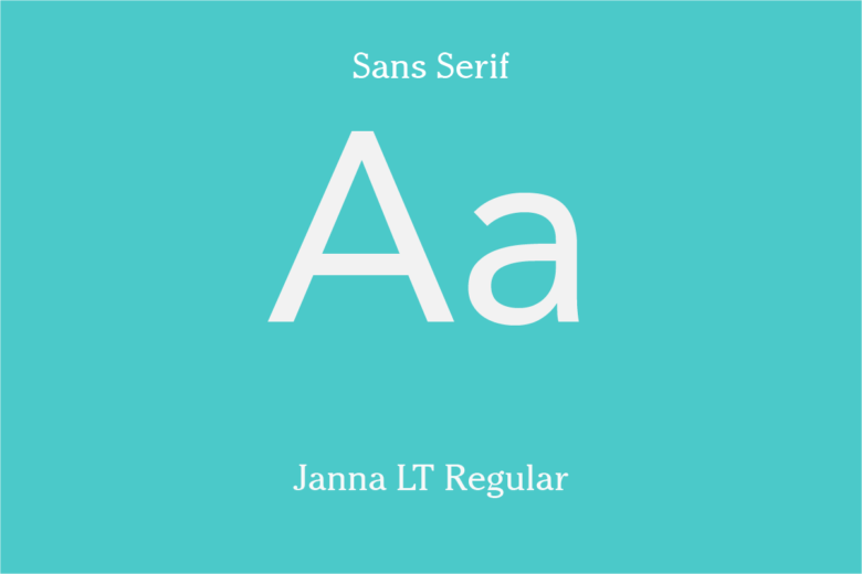 Janna LT font