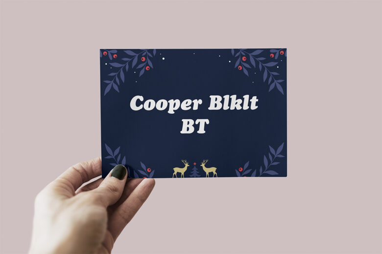 Cooper font