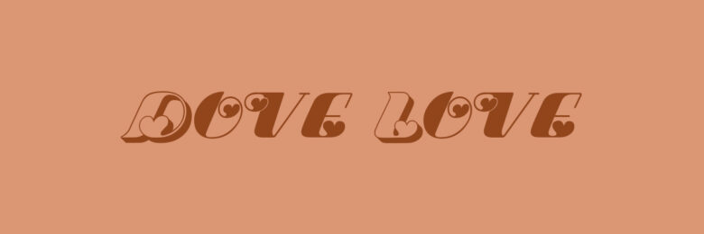 Dove Love font – creative fonts