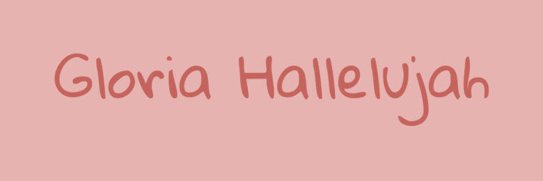 Gloria Hallelujah font – creative fonts