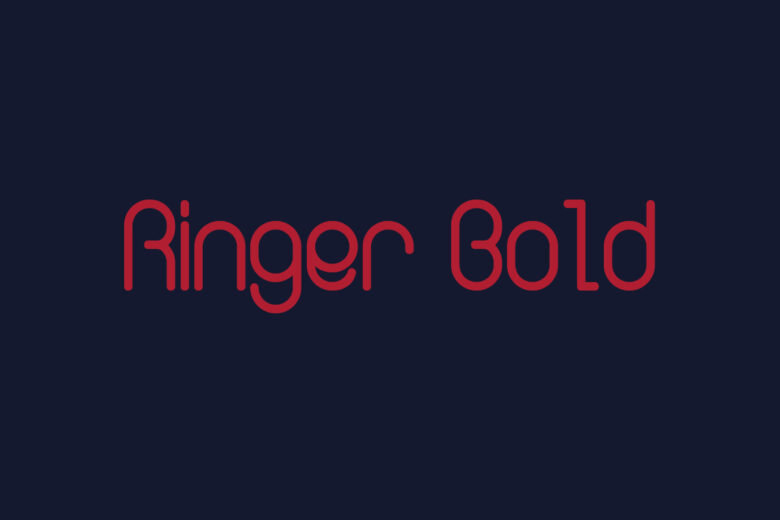 Ringer Bold font