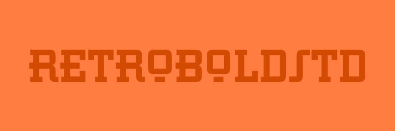 RetroBoldStd font