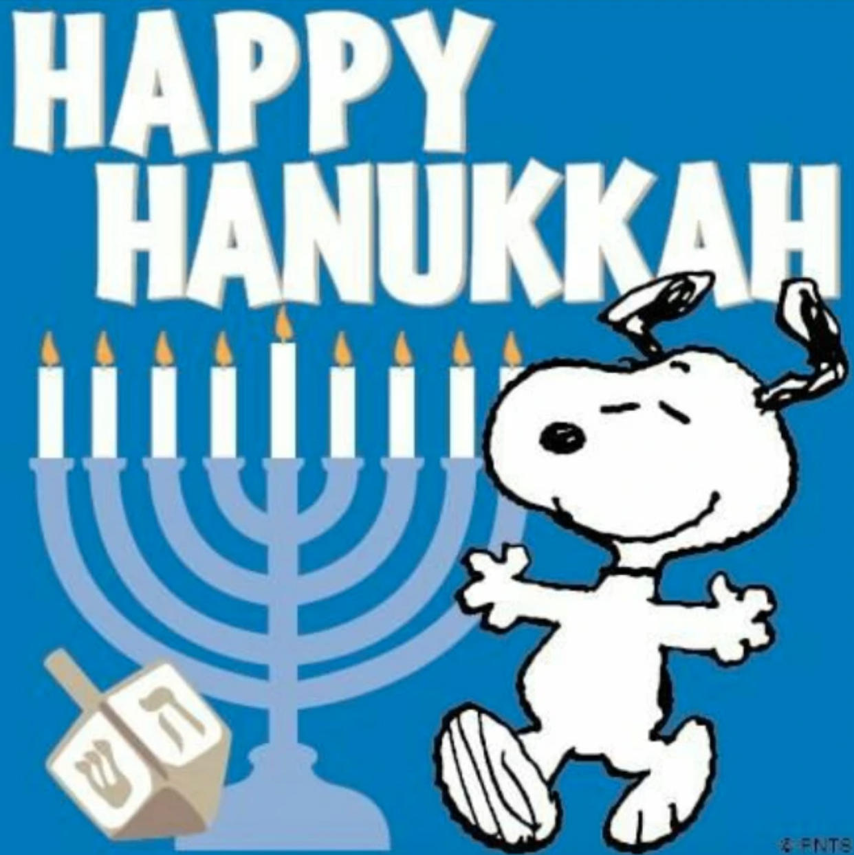 Snoopy Happy Hanukkah