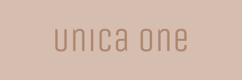 Unica One font