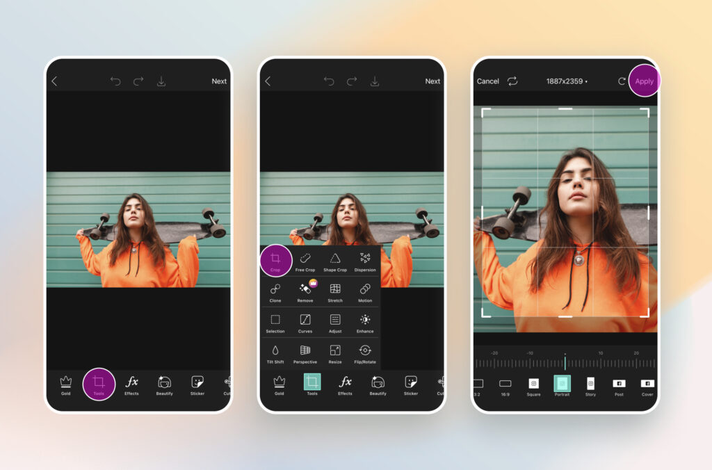 Find Out the Best Ways of Cropping Your Photo with Picsart