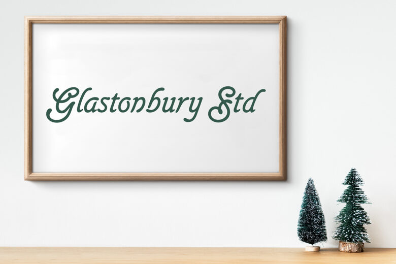 Glastonbury font