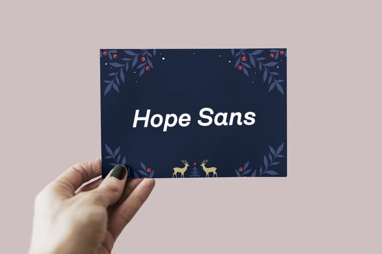 hope sans font