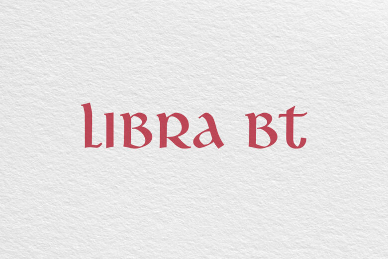 Libra BT font